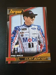 2017 Panini Torque Base Gold #60 Clint Bowyer Pre-Race Photo Nascar Mobile 1 - Picture 1 of 2