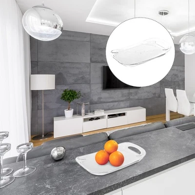 1 Stück Acryl Haushaltstablett Milch Tee Ablage Kaffee verschiedene Farben - Bild 1 von 4