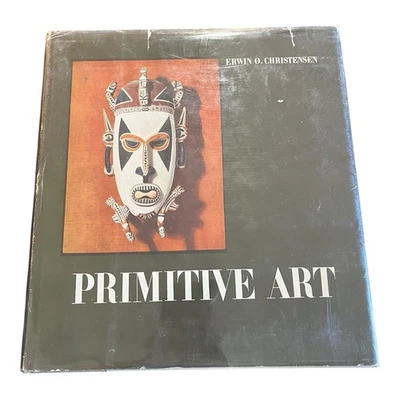 Primitive Art by Erwin O Christensen 1955 Covered Dust Jacket Studio Publication - Image 1 of 4