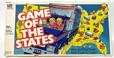 Game of the States - MB Classic - Economics Board Game - Complete - Vintage 1973 - Image 1 of 4