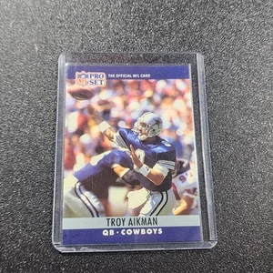 1990 Pro Set FACT Cincinnati - Troy Aikman #78 - Picture 1 of 2