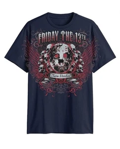 Friday the 13th Men's Graphic Tee with Short Sleeves - Picture 1 of 5