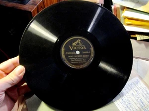 1926 PAUL ROBESON Lawrence Brown Nobody Knows de Trouble/ Swing Low VICTOR 20068 - Picture 1 of 3