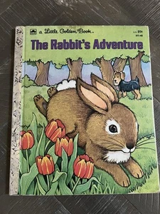 1977 Little Golden Book #311-45 The Rabbit’s Adventure 89c - Picture 1 of 8