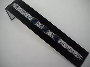 Impresionante Pulsera Vintage Silvertone Art Deco JH Peckham Antes de mediados de los años 30 - Imagen 1 de 1