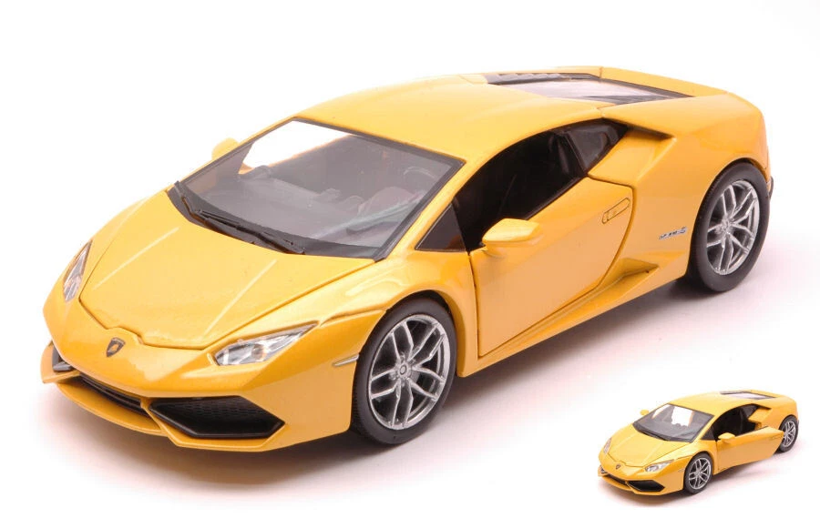 New Ray LAMBORGHINI HURACAN LP610-4 YELLOW 1:24 - Immagine 1 di 1