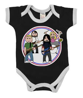VIPwees The Grippe Fighters Babygrow Musik Body Niedliche Weste Geschenk Baby Dusche