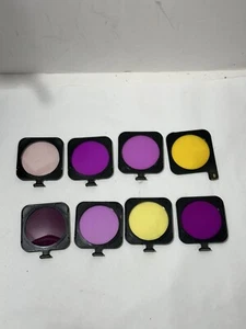Vtg Kodak Polycontrast Filter Kit Camera Filters Total 8 Filters See Photos - Picture 1 of 7