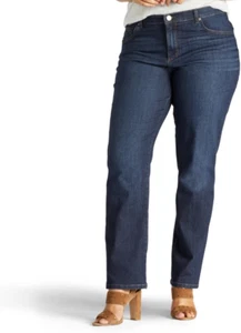 Women'S plus Size Relaxed Fit Straight Leg Jean - Picture 1 of 5