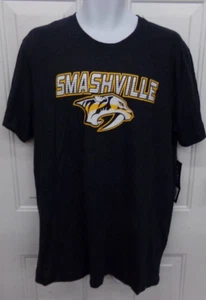 47 Mens Size XL SMASHVILLE Nashville Predators Short Sleeve T-Shirt NEW - Picture 1 of 3