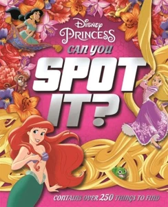 Disney PRINCESS - CAN YOU SPOT IT - SEARCH and FIND Kids Activity Book New Bx10 - Imagen 1 de 4
