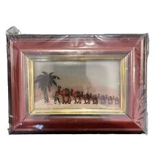 Hand Made United Arab Emirates Camel Moving Sand Art Picture - Brand New Sealed