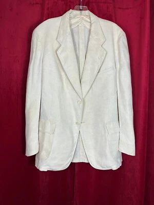 40 Chaqueta Blazer Antigua Años 20 3 Bolsillos Playa Pijama PJ Lino Años 20 Años 30 Foto 1 de 4