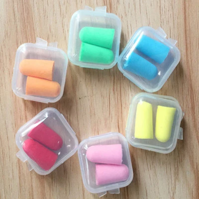 10/30Pcs Mini Clear Plastic Small Box Hook Jewelry Earplugs Storage Container - Image 1 of 4
