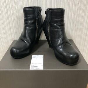 Rick Owens Leather Upper Black Boots for Women for sale | eBay