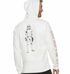 Levi's Men's Star Wars Pullover Warm Hoodie Sweatshirt Stormtrooper NEW Large - Picture 1 of 2