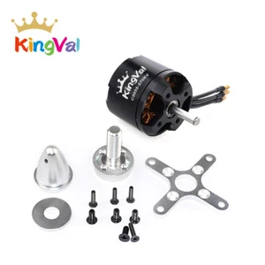 Motor sin escobillas KingVal 5055 570/760KV STOCK EE. UU. con tornillos para ala fija de radiocontrol - Imagen 1 de 10