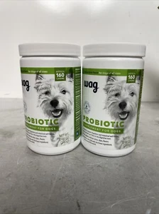 New Wag Probiotic Supplement - 160 count - Exp 4/30/2025 - Factory Sealed (2x) - Picture 1 of 4