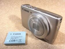 Canon PowerShot S120 SL Digital Camera Silver Battery Good