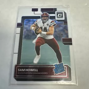 2022 Panini Donruss Optic - Rated Rookie #205 Sam Howell (RC) - Picture 1 of 4