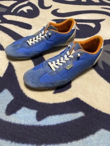 Vintage Lacoste Live Westcott Freizeit Wanderschuhe blau orange Herren 11 Florida Alligatoren - Bild 1 von 12