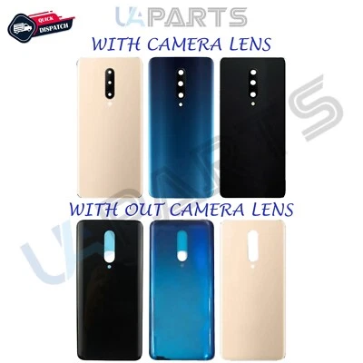 UA PARTS Per ONEPLUS 7 PRO 1+7 PRO posteriore copri batteria obiettivo fotocamera e adesivo