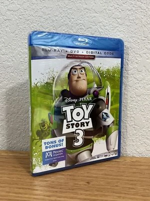 Toy Story 3 (Blu-ray/DVD/Digital, 2019) Disney Pixar SEALED SEE PICS - Image 1 of 4