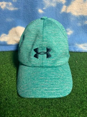 Gorra Under Armor Armour verde azulado azul aguamarina para mujer y mujer con correa H21 Foto 1 de 4