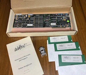 Vintage Willow Peripherals VGA TV w/ Drivers Floppy 1989 - Picture 1 of 3