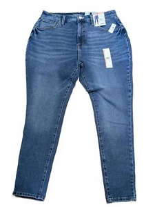 TIME AND TRU High Rise Curvy Skinny Jeans - Size 16 NWT - Picture 1 of 8