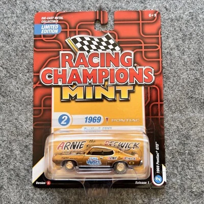 Racing Champions Gold Chase 1969 Pontiac GTO Version A Limited New - Image 1 of 4