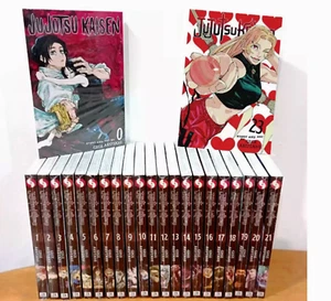 Jujutsu Kaisen Geschichte von Gege Akutami (englischer Comic) Vol. 0-23 DHL EXPRESS - Bild 1 von 12