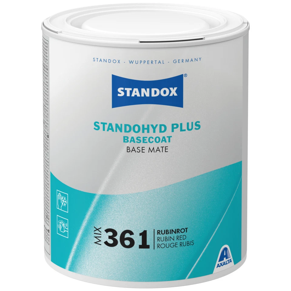 Standox Standohyd Plus Basislack Mix 361 Rubinrot 1 Liter - Bild 1 von 1