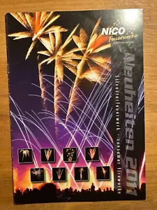 Alter NICO Feuerwerk Katalog Neuheiten 2011 12 Seiten Pyro Silvester A4 Vintage - Bild 1 von 3