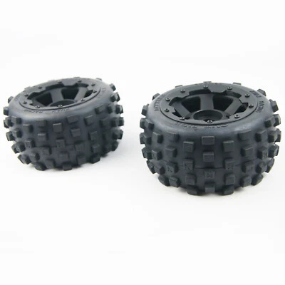 Neumáticos excavadora perilla trasera ruedas para buggy hpi rovan km baja 5b SS 170mm 80mm Foto 1 de 2