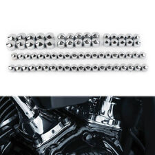 Chrome Engine Bolt Covers Kit For Harley Softail Electra Street Glide Road King