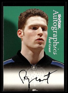 1999-00 SKYBOX AUTOGRAPHICS PAUL GRANT 76ERS