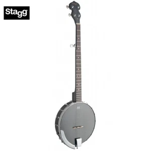 NEU Stagg BJW-OPEN 5 offene Rückseite 5-Saiten Mahagoni Banjo mit 11" Remo-Kopf - Bild 1 von 1