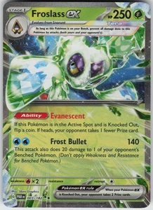 Holo Foil Froslass ex 003/182 Double Rare SV04: Paradox Rift Near Mint - Picture 1 of 1