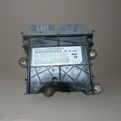 GENUINE 2013 2018 JEEP WRANGLER SRS RESTRAINT CONTROL MODULE OEM 68185855AA Foto 1 de 3