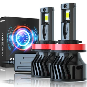 CHUSYYRAY LED Headlight H11 Low Beam Bulb Canbus Kit 5000LM 6000K Ultra Bright - Picture 1 of 12