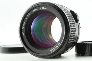 [MINT w/Cap] Minolta New MD 50mm f/1.2 MF Prime Standard MF Lens From JAPAN - Picture 1 of 8