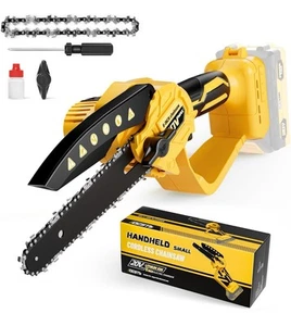 Mini Chainsaw Compatible With Dewalt 20V MAX Battery,Portable Electric Chainsaw - Picture 1 of 7