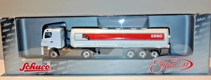 Schuco 1:87 LKW Mercedes Benz Axor 1843 Tank-Sattelzug Esso Edition Metal 22023 - Bild 1 von 20