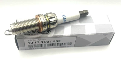 Genuine BMW Spark Plug ForN55 Turbo 135i 335i 535i 1 2 3 5 6 7 X5 X6 12120037582 - Image 1 of 4