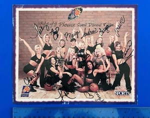 Phoenix Suns Dance Team 1998 8x10” foto; firmada por cada miembro del equipo - Imagen 1 de 6