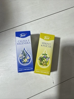 Olio Essenziale Calma E Rigenera Più Olio Sprint E Focus Just - Immagine 1 di 3