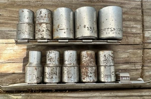 Lot Of 10 Craftsman EE Sockets Metric Standard - Bild 1 von 3