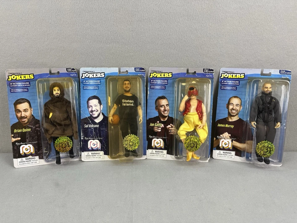Mego 8 Inch Action Figure Impractical Jokers - Sal Vulcano