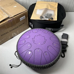 Steel Tongue Drum 15 Noten 14 Zoll D-Key Panda Balmy Drum Percussion Instrument - Bild 1 von 10